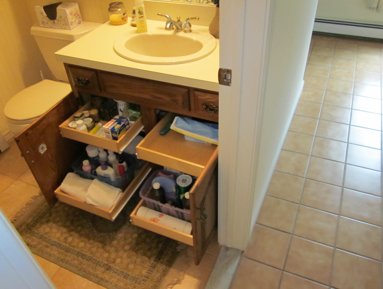 Extension Plastic Under Sink Organizer